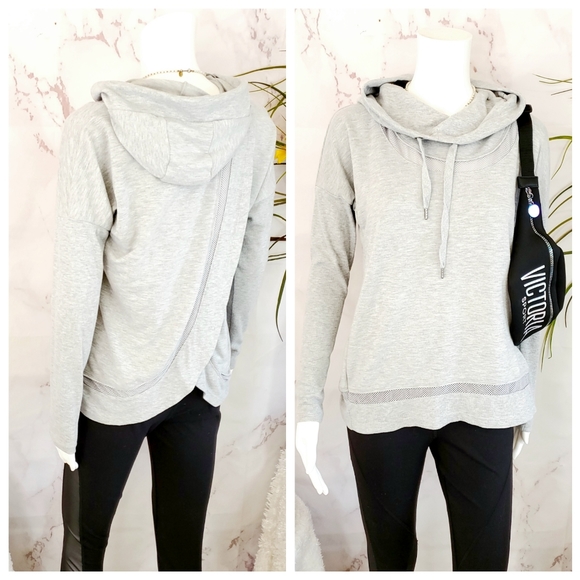 Yogalicious Tops - Yogalicious soft knit split back sweatshirt